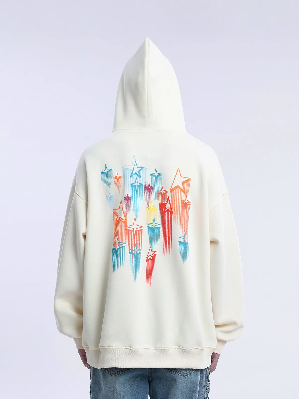 Aelfric Eden Star Embroidery Graffiti Hoodie