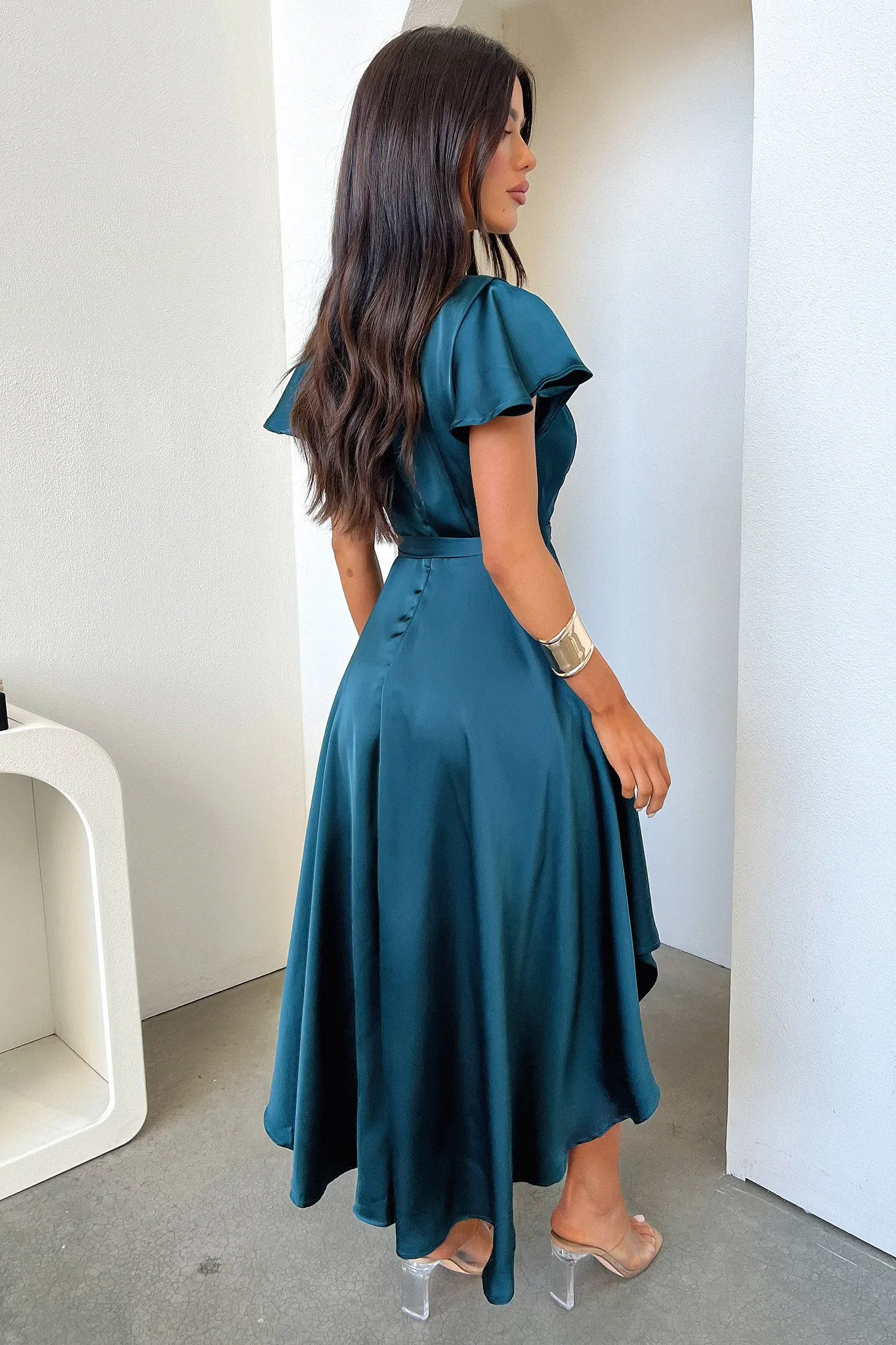 Amelia Dress - Emerald