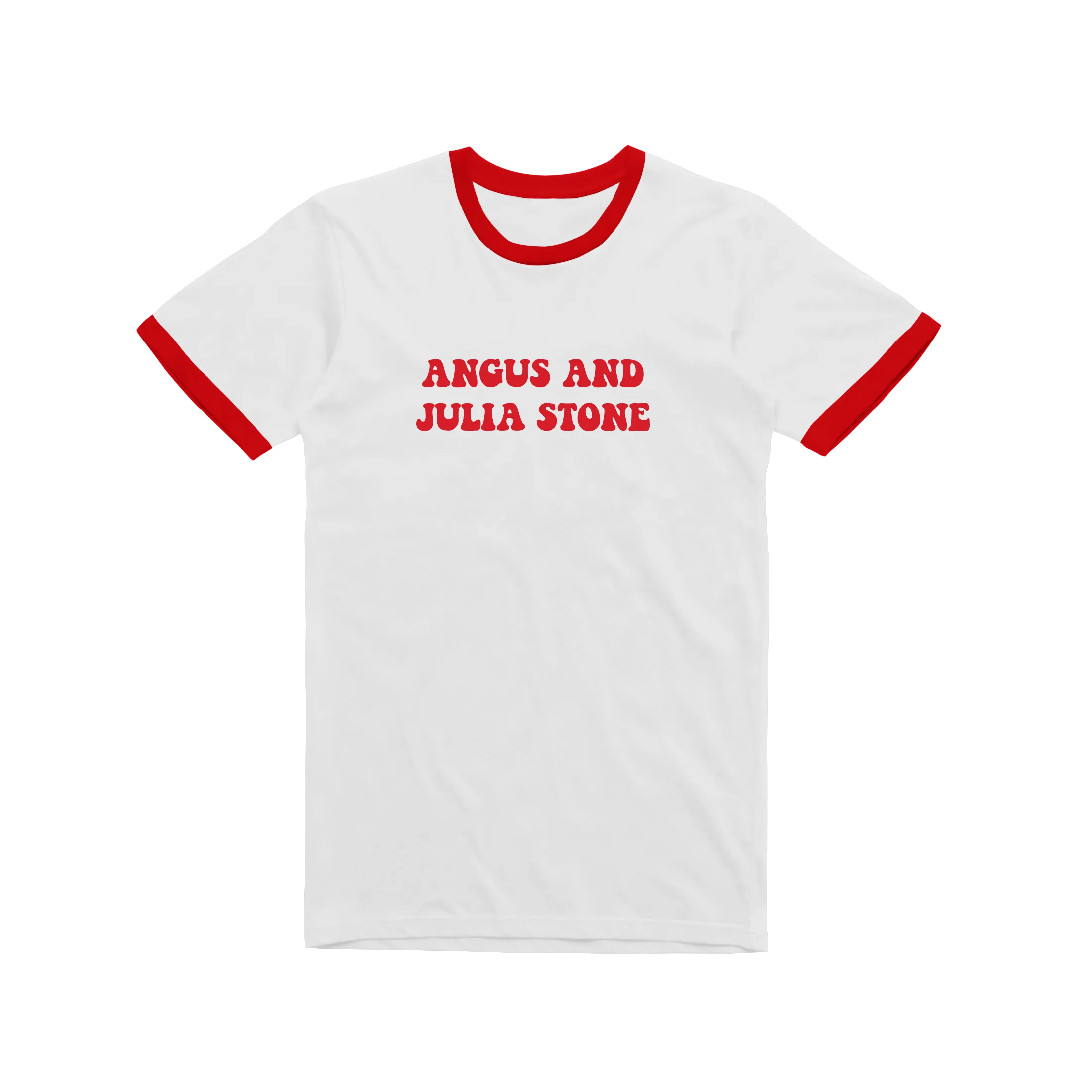 Angus and Julia / Red Ringer T-shirt