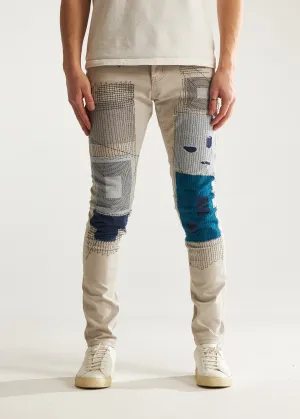 Arthur Patchwork Denim (Indigo)