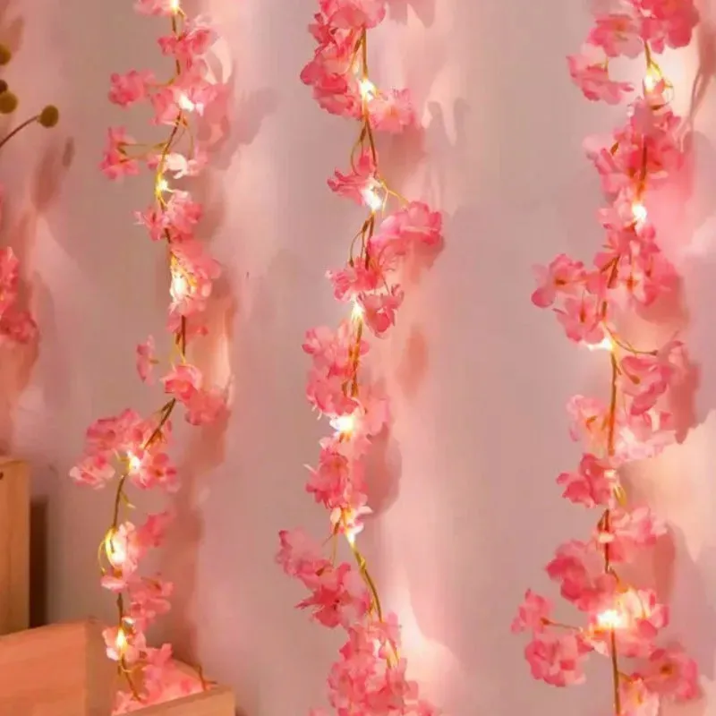 Artificial Vine Fairy Lights Battery Power