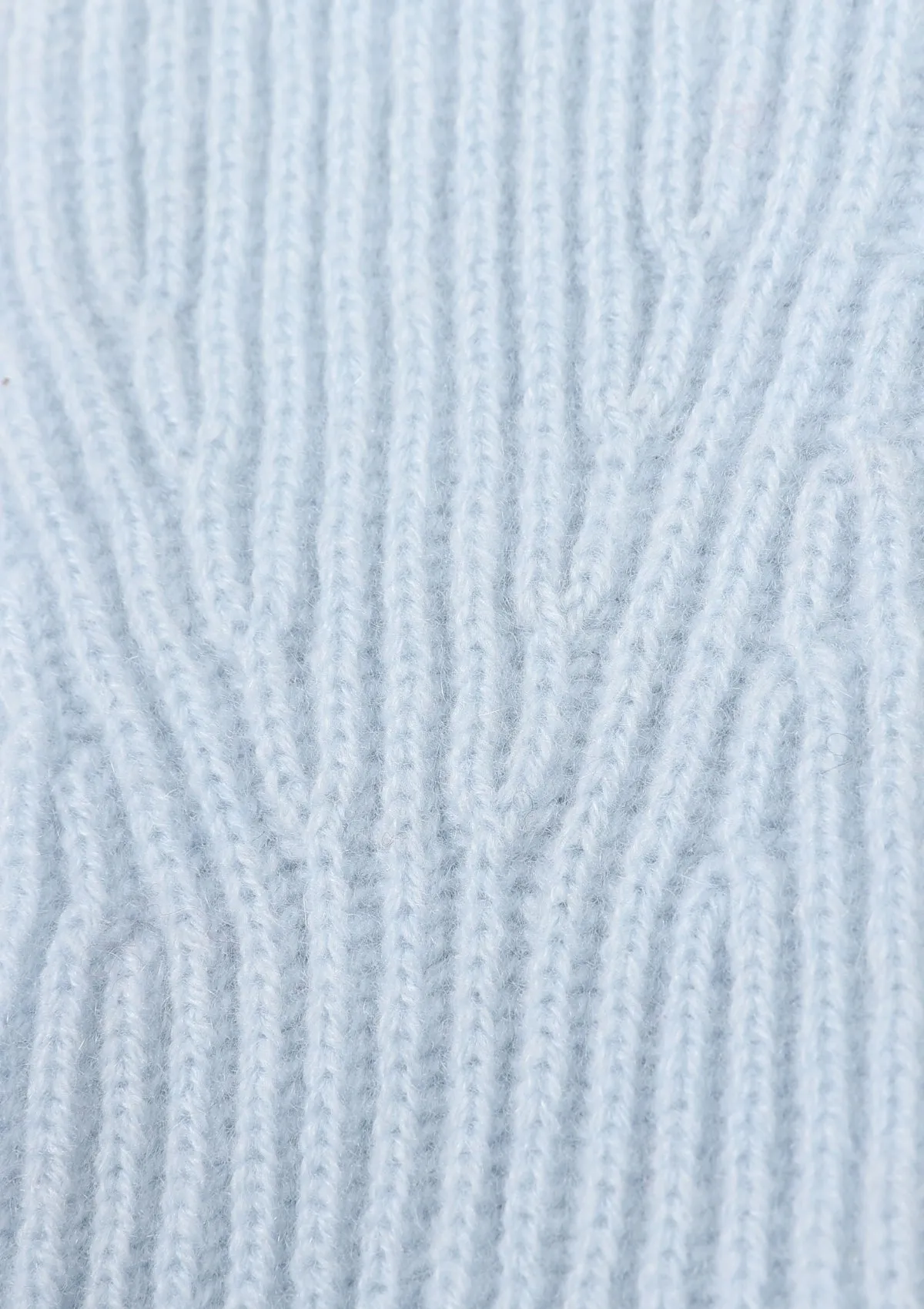 Cashmere Mitt in Whisper Blue