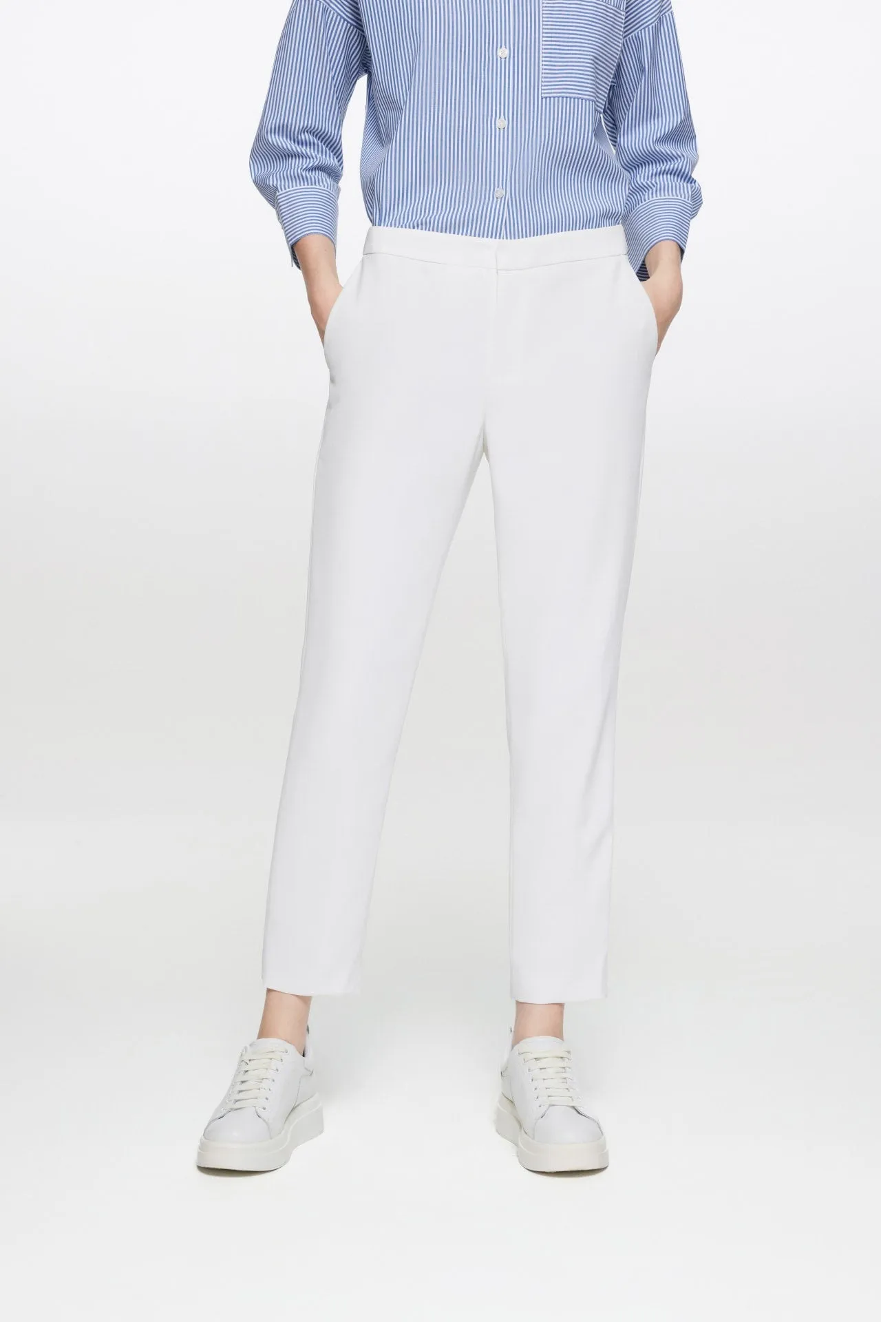 Celeste Crepe Suit Pants