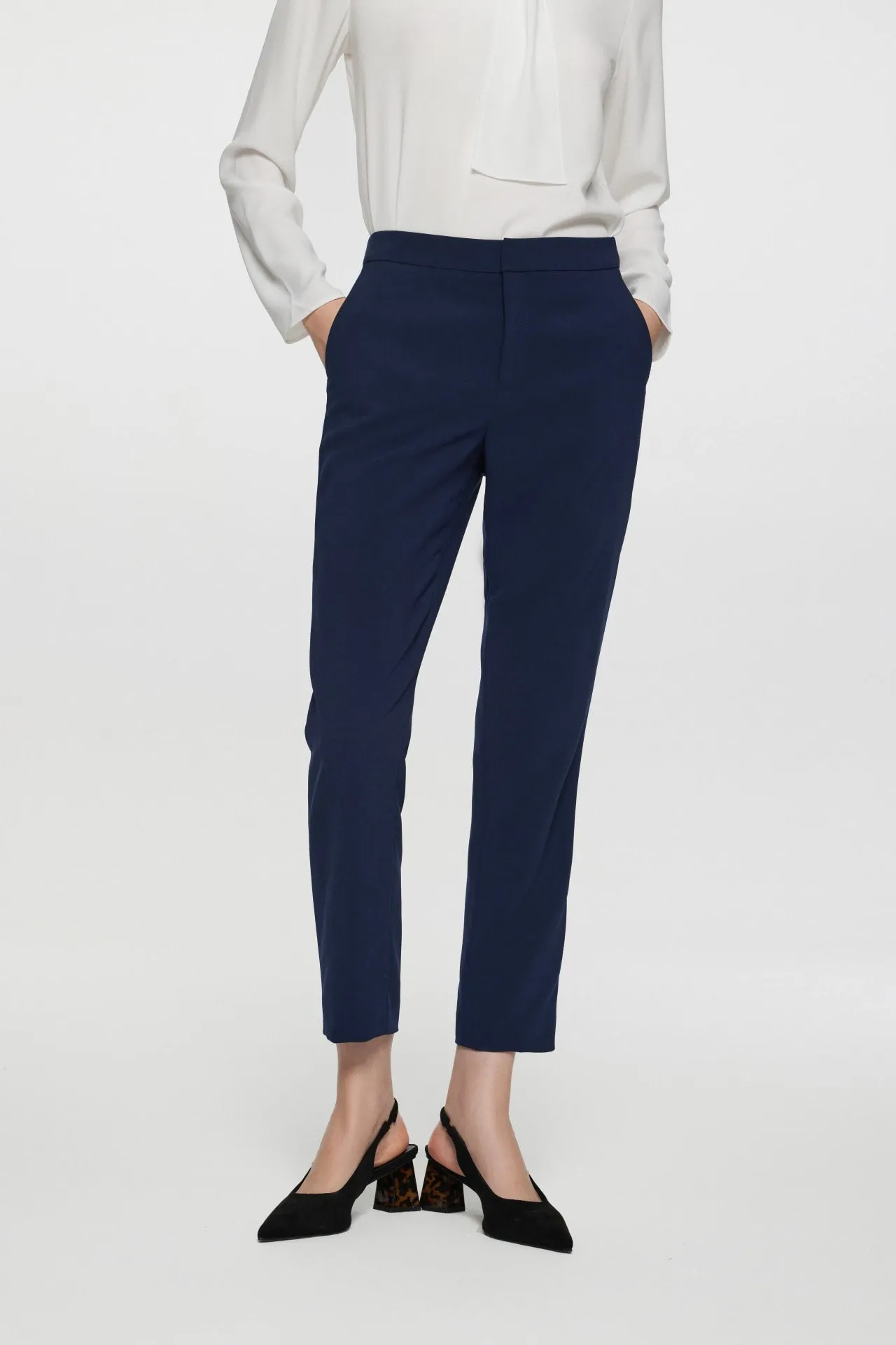 Celeste Crepe Suit Pants