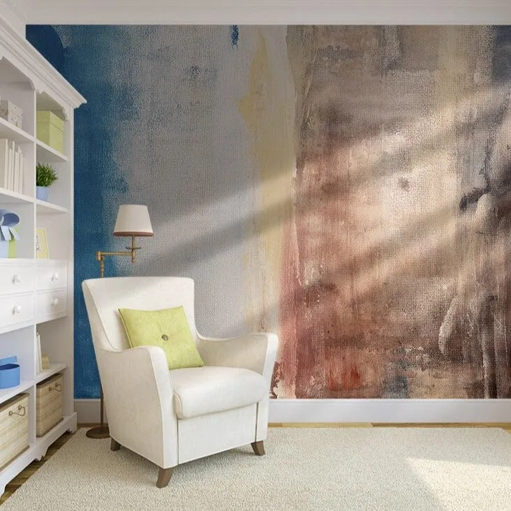 Custom Mural Wallpaper Oil Painting Effect Graffiti Pattern (㎡)