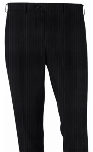 Dark Grey Chalk Stripe Pants