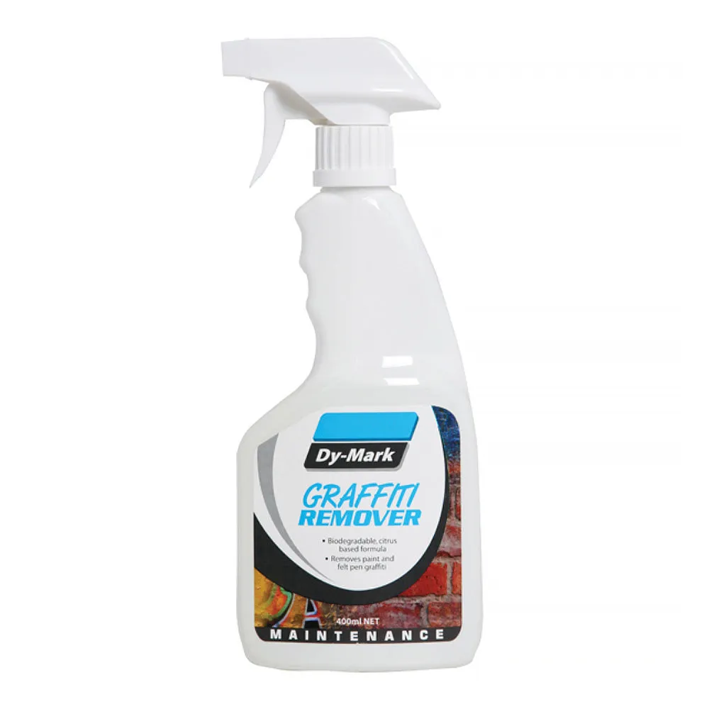 DY-MARK Graffiti Remover 400ml Pump Spray Biodegradable Citrus Formula