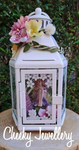 Fairy inspired lantern centrepieces. Themed party decor, room decor. Great gifts for birthdays and Christmas. Cute themed gifts.
Fairy themed inspired centrepieces (set a scene Lantern) decoration only.