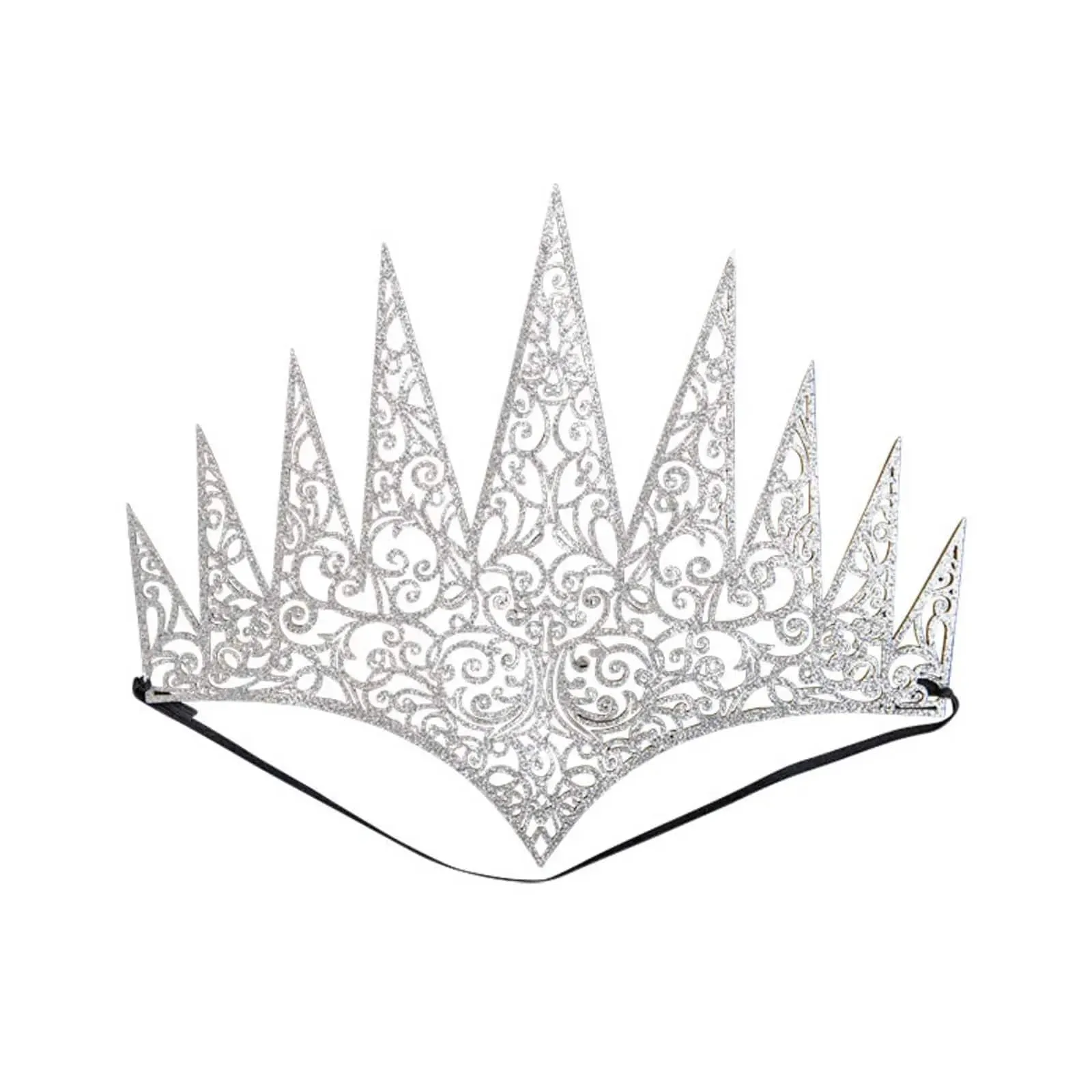 Fantasy Crown Metallic Gothic Queen Medieval Fancy Dress