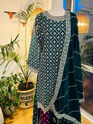 Fareedan Kurta & Lehenga Set