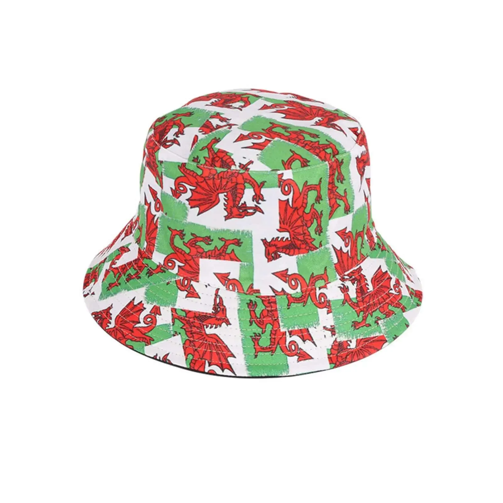 Flag Bucket Hat National Team Sports Party Home Nations