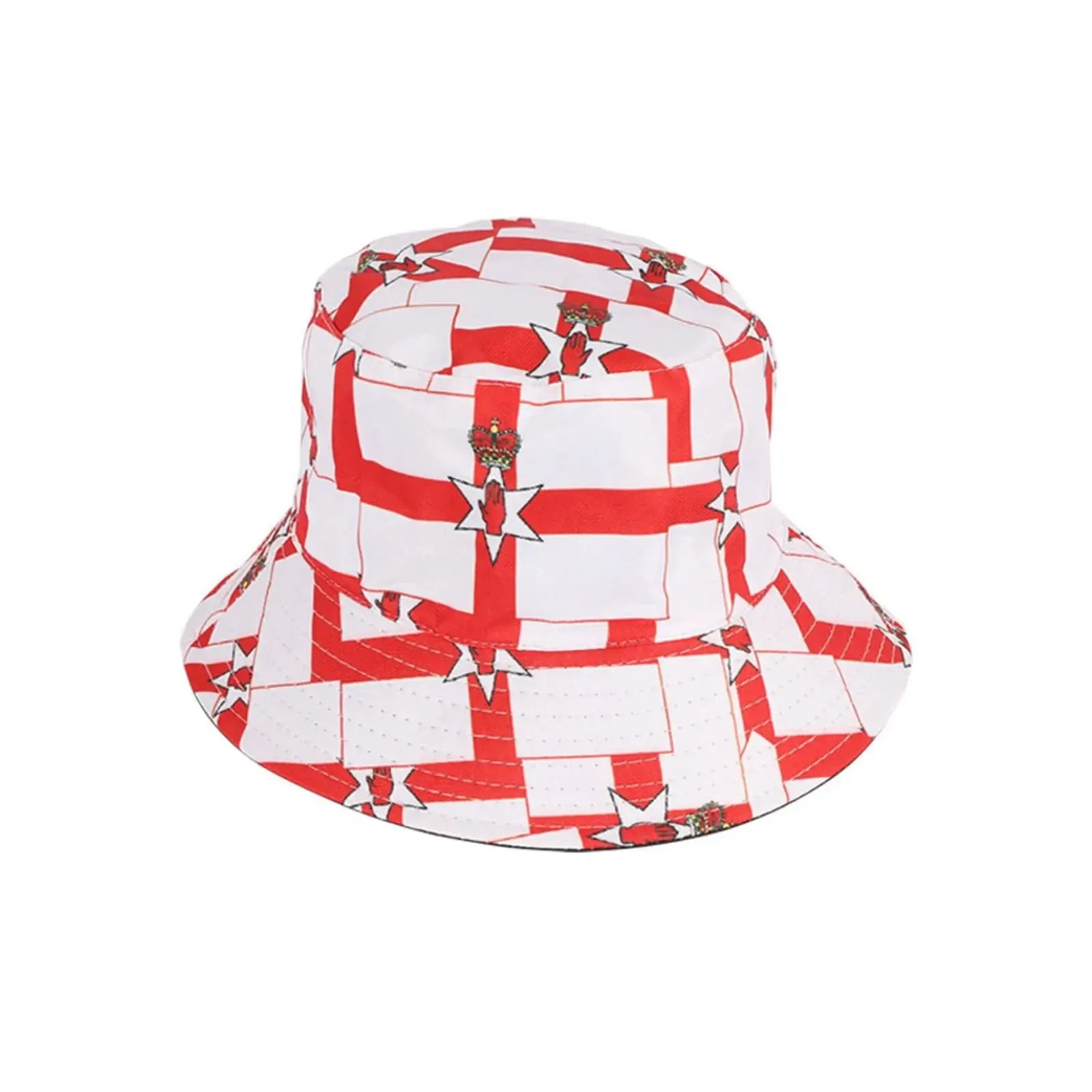 Flag Bucket Hat National Team Sports Party Home Nations