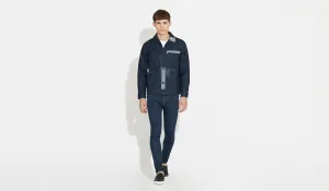 Gunnar | Indigo-Patchwork - Workwear Jacket