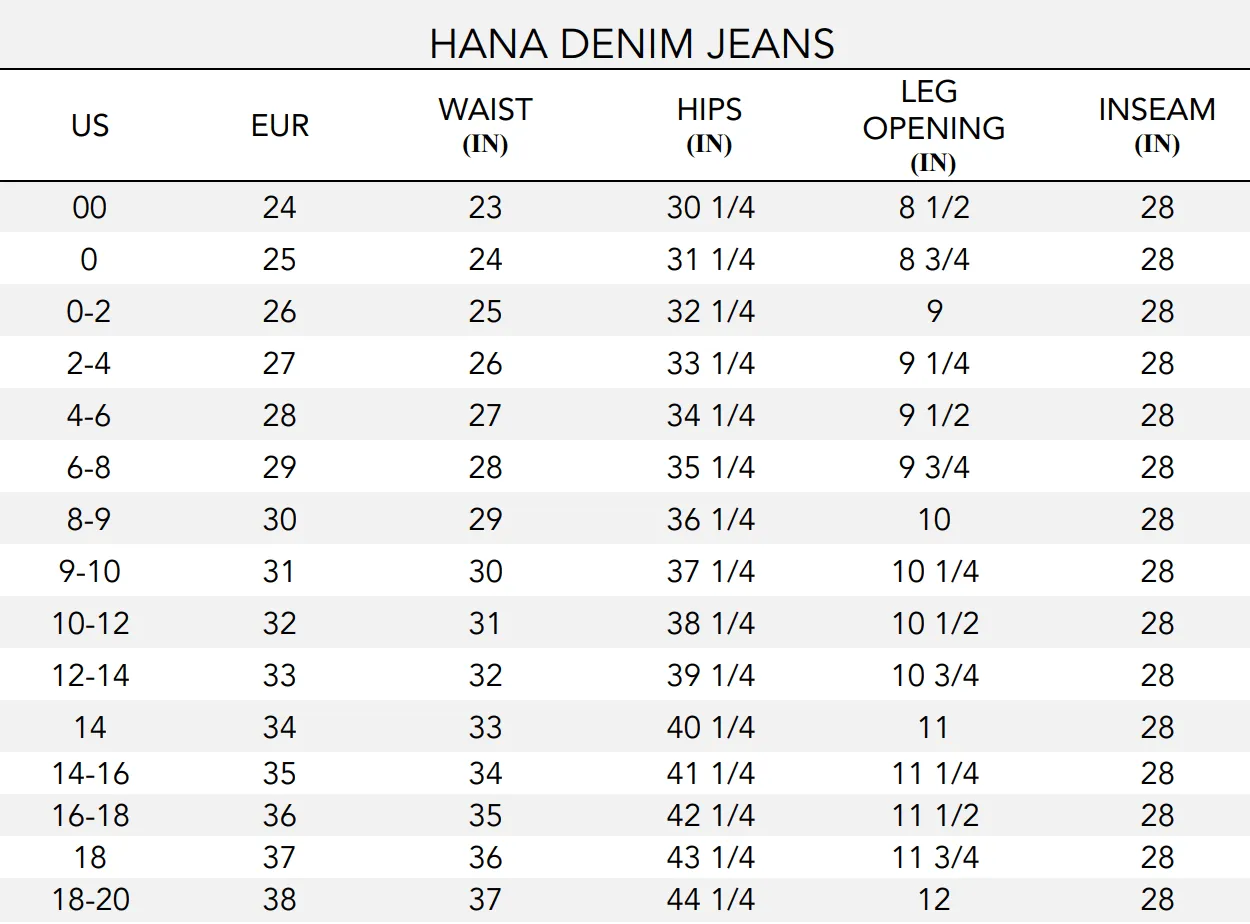 Hana Denim Jeans