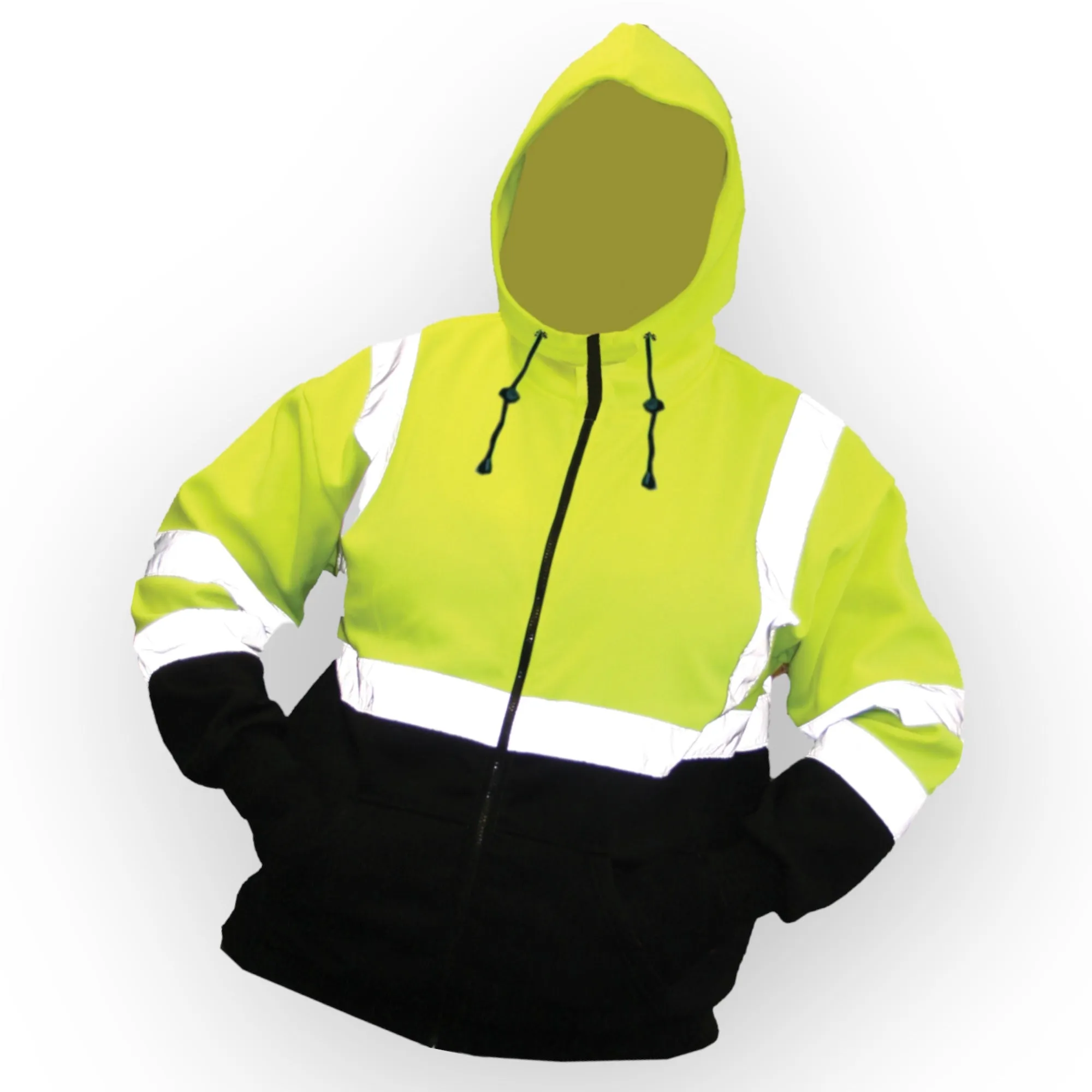 Hi-Vis Class 3 Zip Hoodie