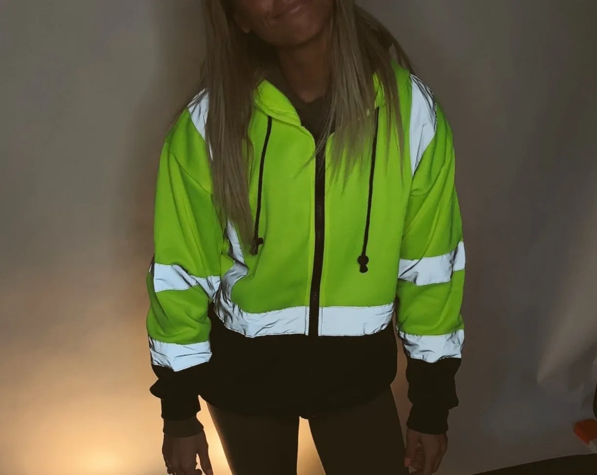 Hi-Vis Class 3 Zip Hoodie