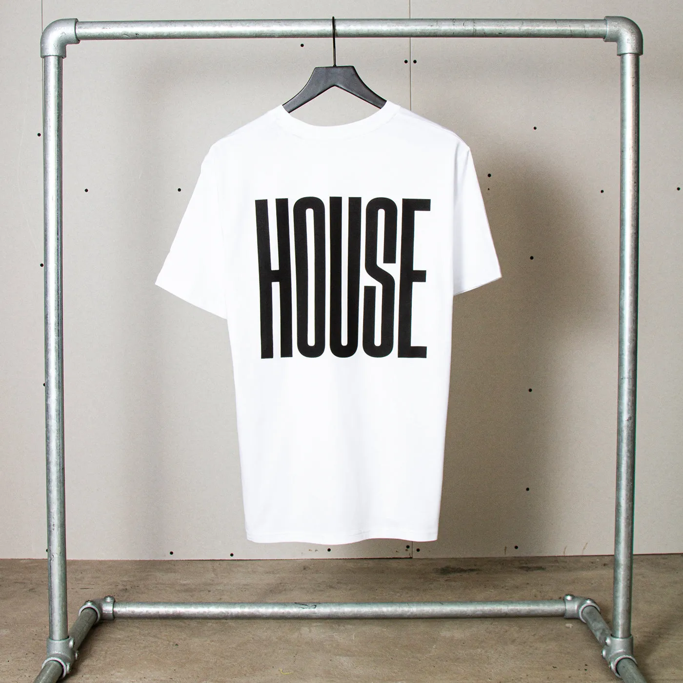 Higher House Back Print - Tshirt - White