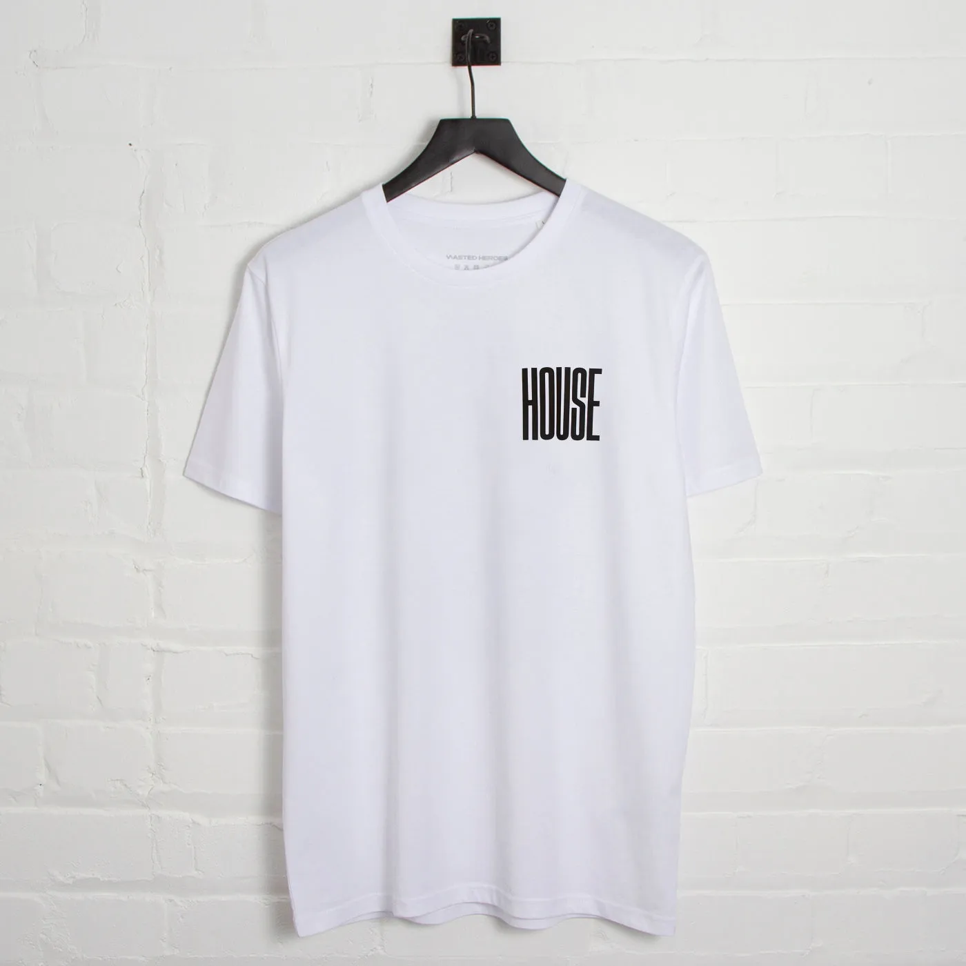 Higher House Back Print - Tshirt - White