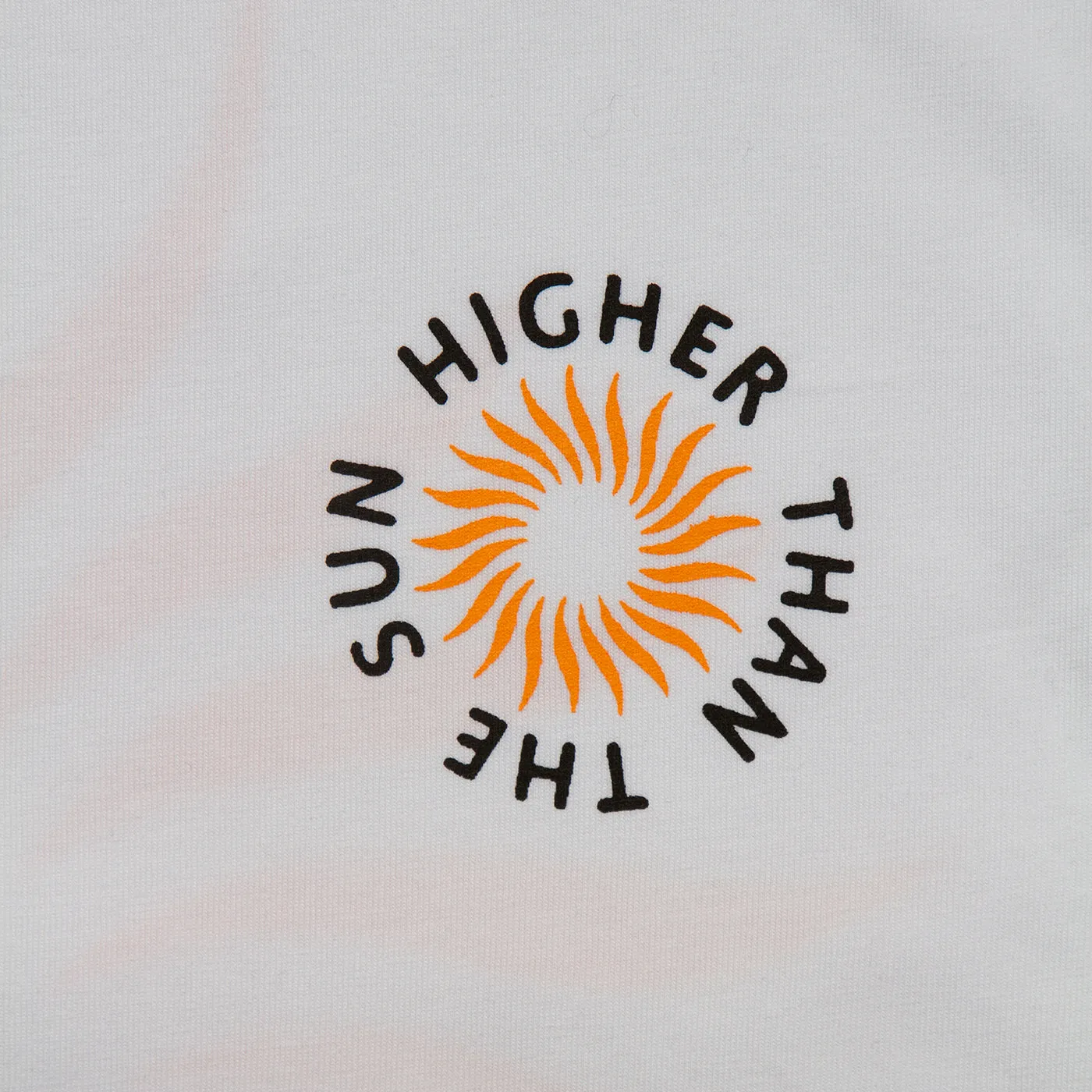 Higher Than The Sun Back Print - Tshirt - White