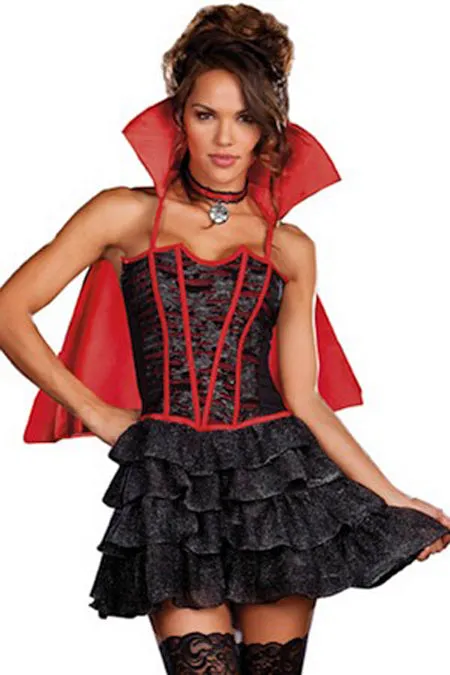 Lady is a Vamp Vampire Costume Set