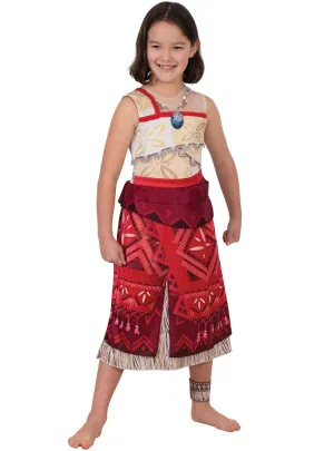 Moana 2 Deluxe Girls Official Disney Costume