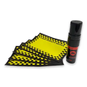 Molotow CoversAll 460PI Marker Pen & Sticker Pack