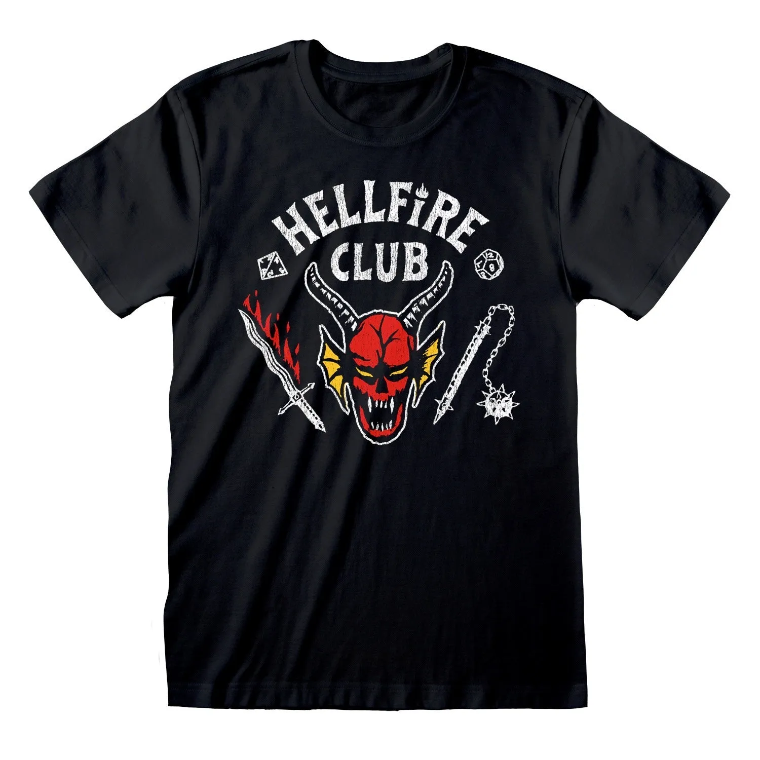 Netflix Stranger Things Hellfire Club Logo Unisex T-shirt