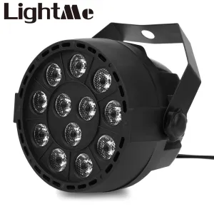 New Professional LED Stage Lights 18 RGB PAR LED DMX Stage Lighting Effect DMX512 Master-Slave Led Flat for DJ Disco Party KTV