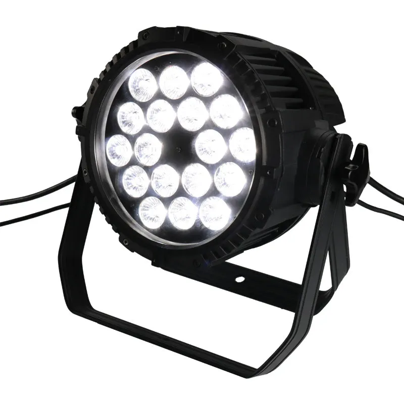 NovaBright NB-099 18x18W RGBW 4in1 LED IP65 Outdoor Professional LED Stage Light Waterproof Die Cast Aluminum Body 45Degrees