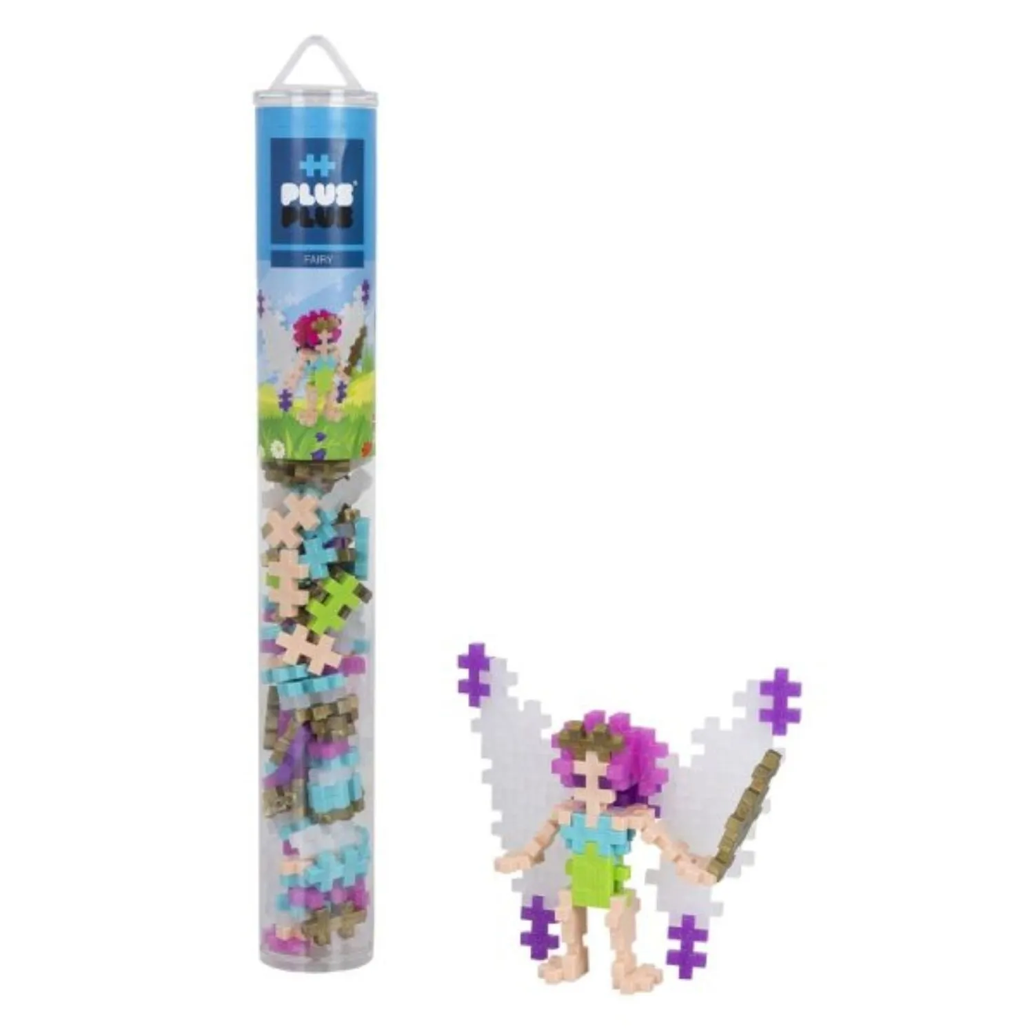 Plus Plus 100 Piece Fairy Jigsaw Tube