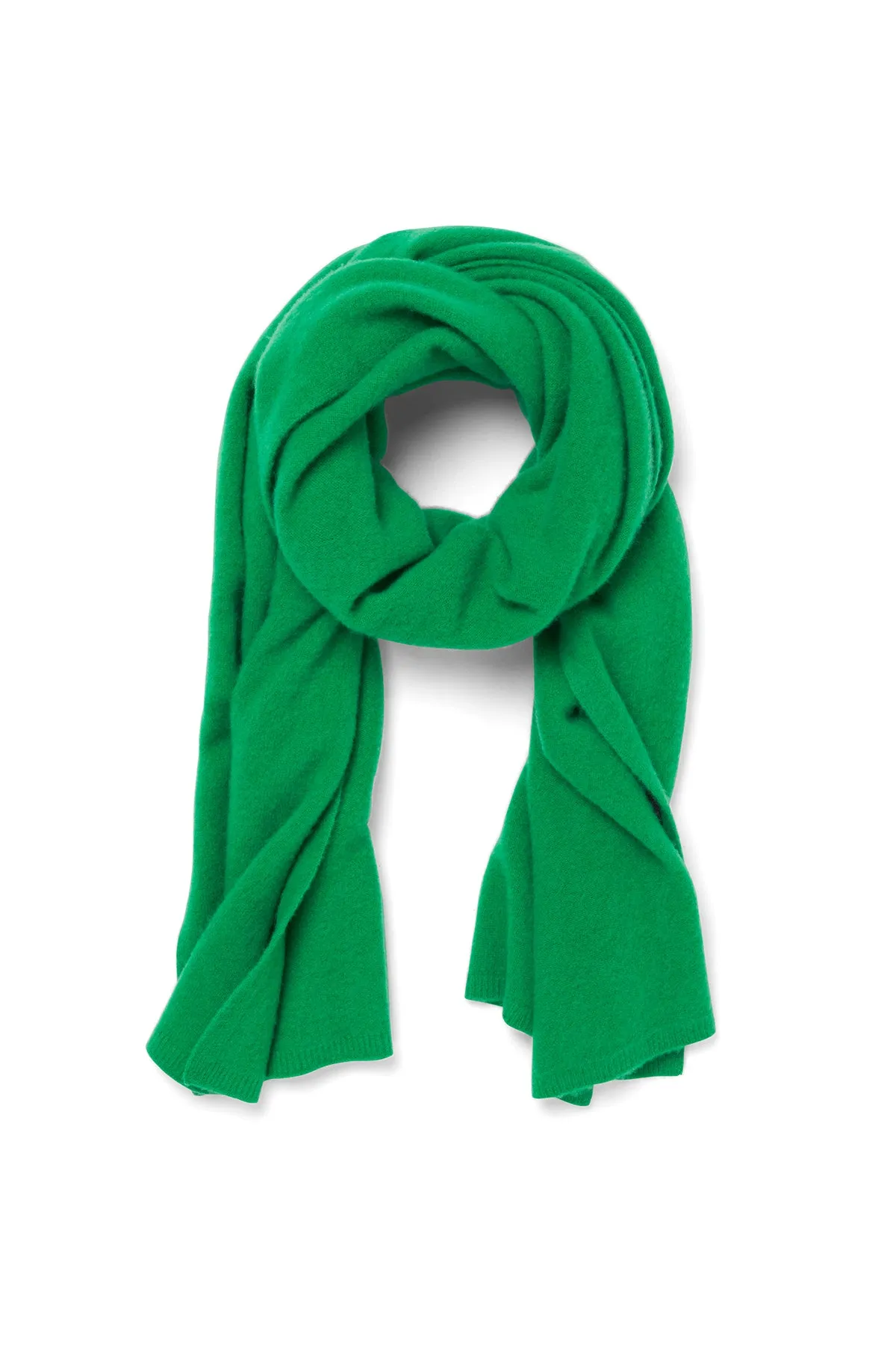 Pure Cashmere Travel Wrap - Jade Green