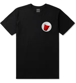 Red Party Cup Chest Mens T-Shirt