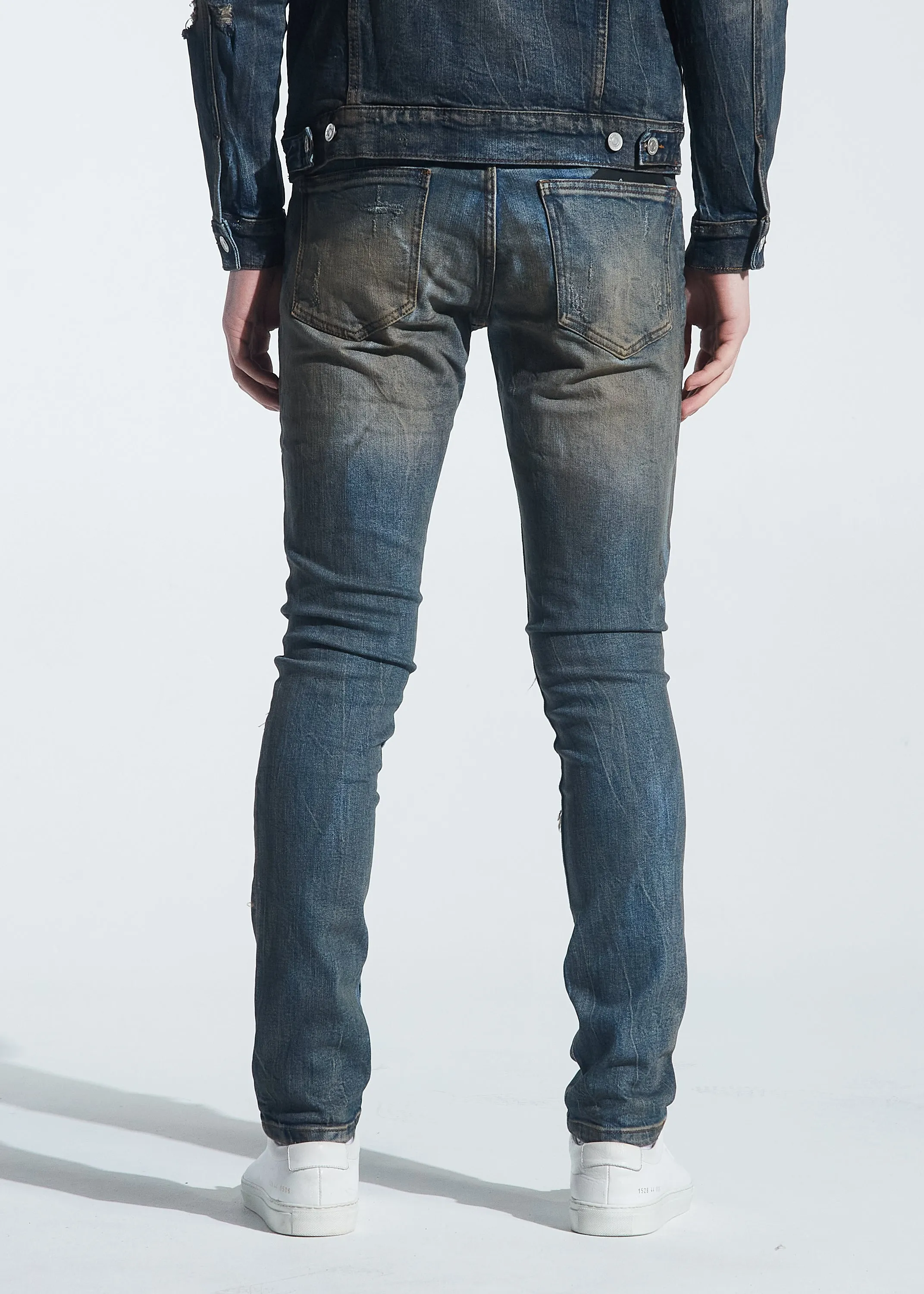 Rivers Rip & Repair Denim (Dirty Indigo Wash)