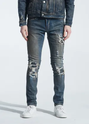 Rivers Rip & Repair Denim (Dirty Indigo Wash)