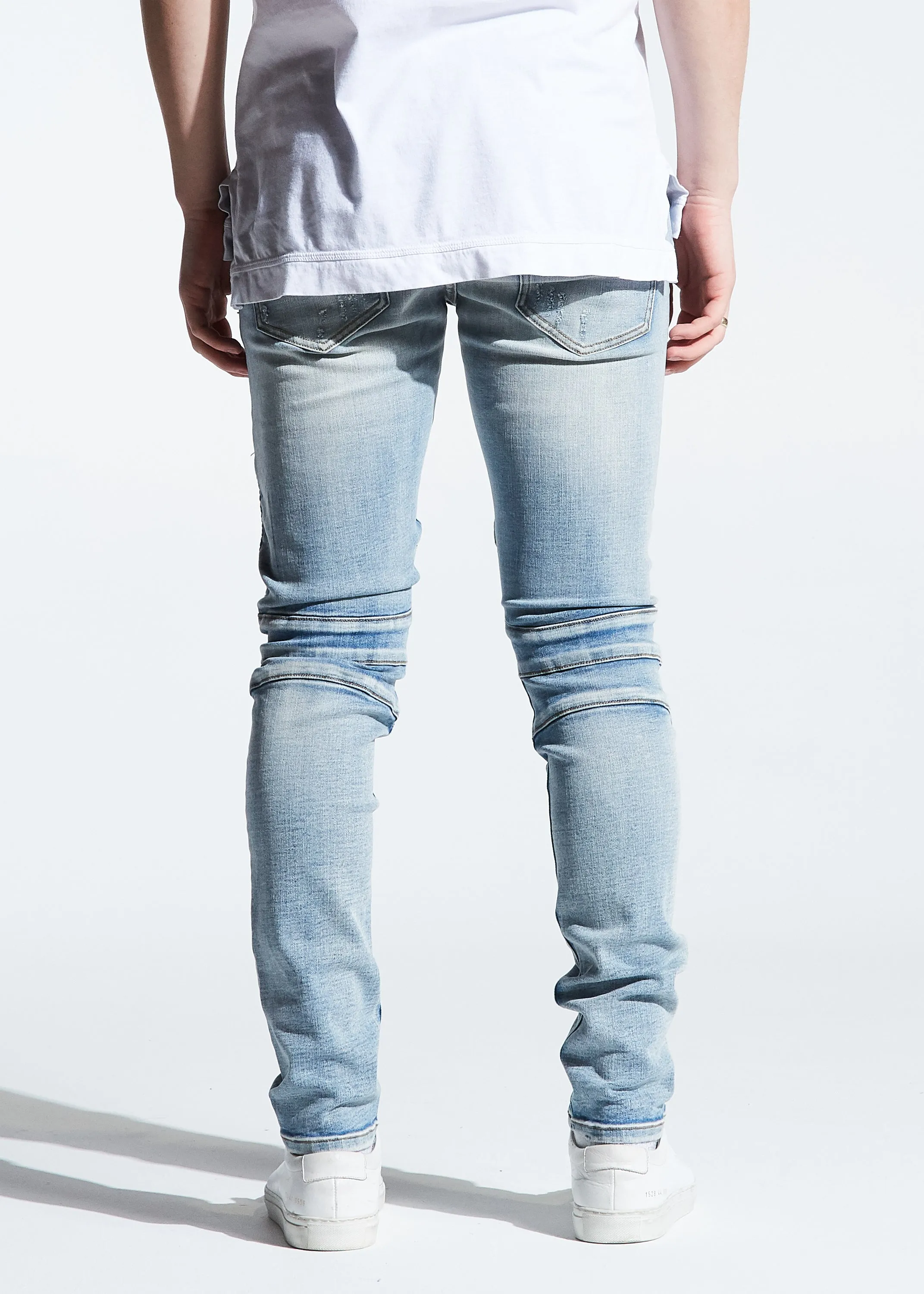 Skywalker Biker Denim (Light Indigo)