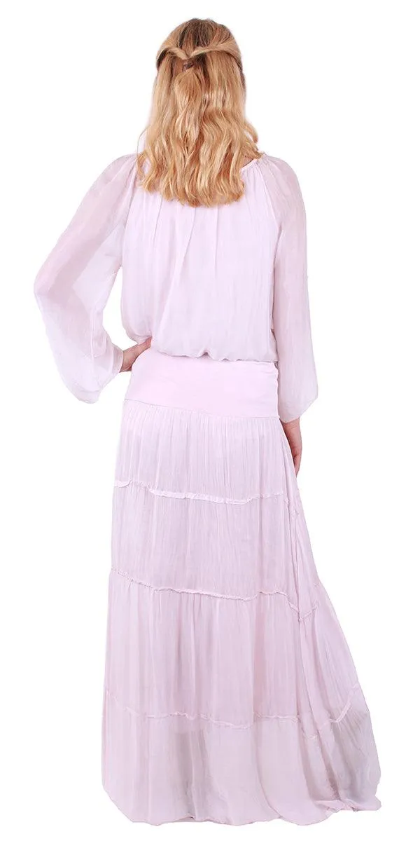 Solima Long Tiered Skirt