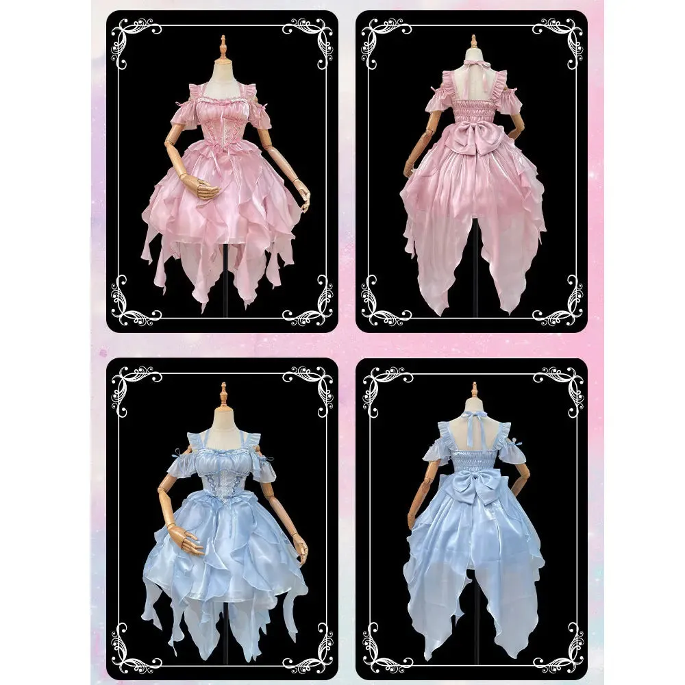 Star River Prayer ~ Sweet Cold Shoulder Lolita JSK Dress Corset Party Dress