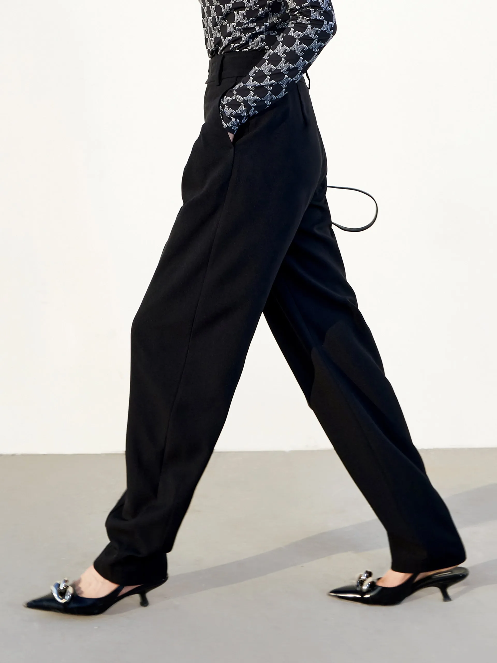 Tapered Suit Pants