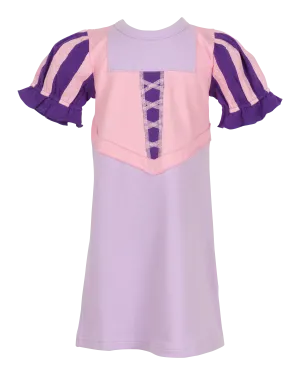 The Yellow Lamb Princess Playtime Purple Dress SS24-13 5011