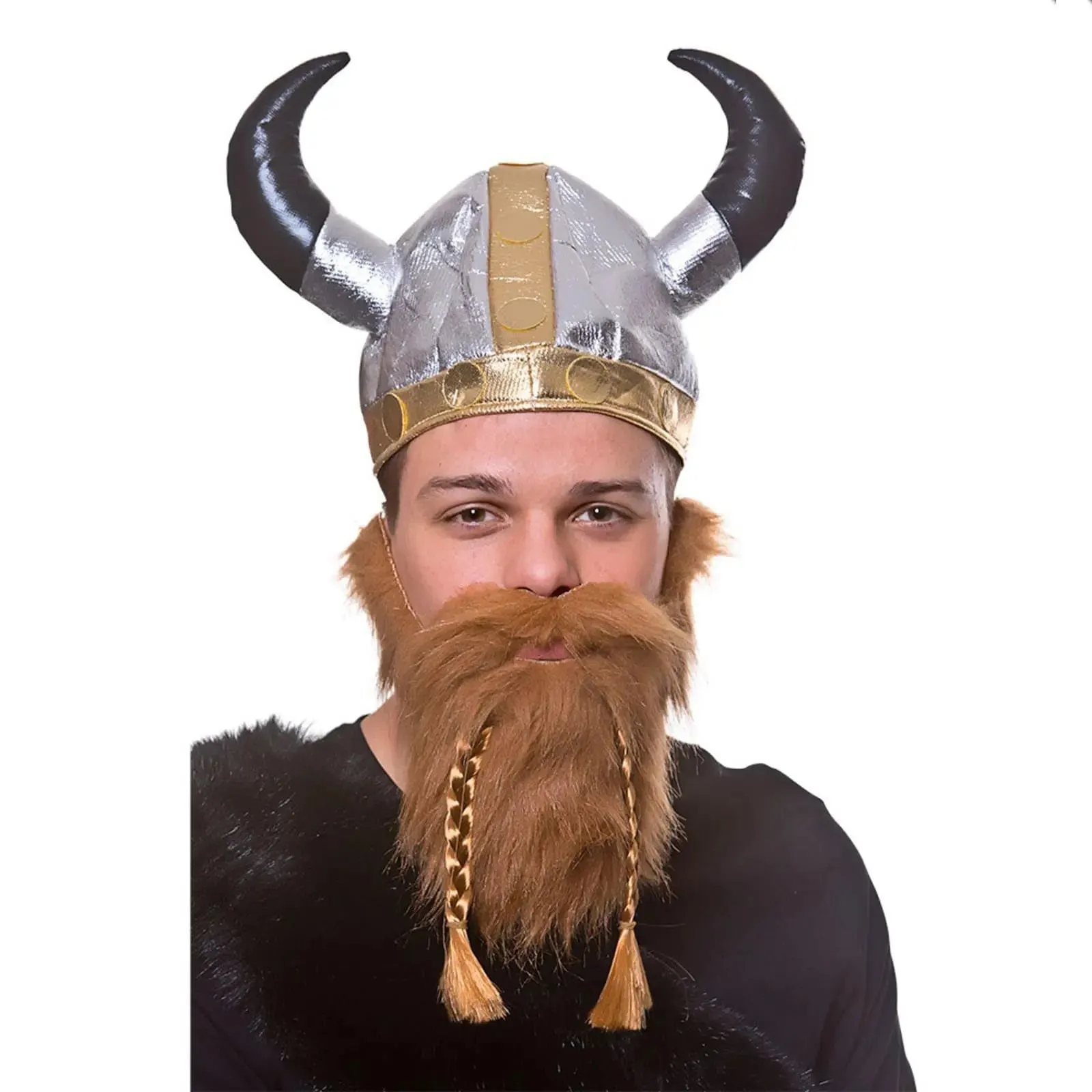 Viking Beard with Braids Valhalla Durin King Fancy Dress