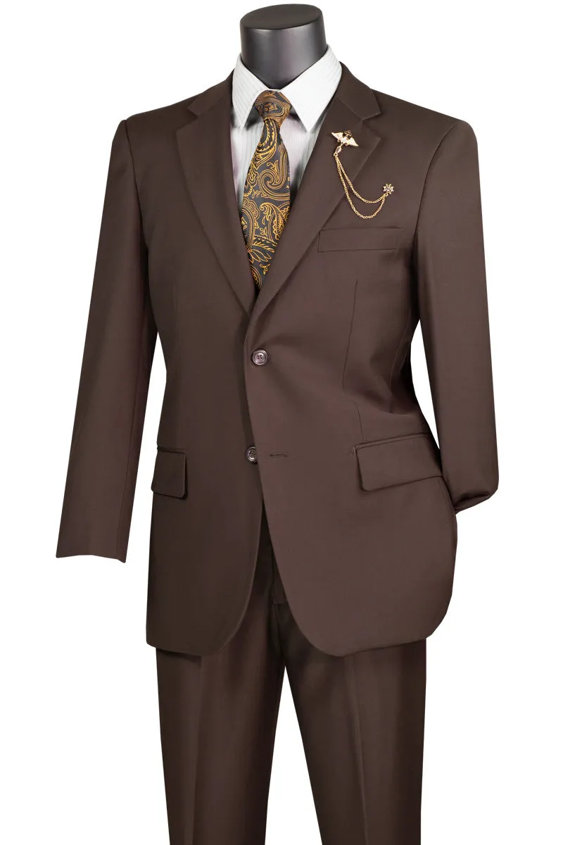 Vinci Executive 2 Pcs Solid Suit