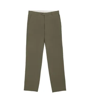 Yohei Olive Resistant Suit Pants Green